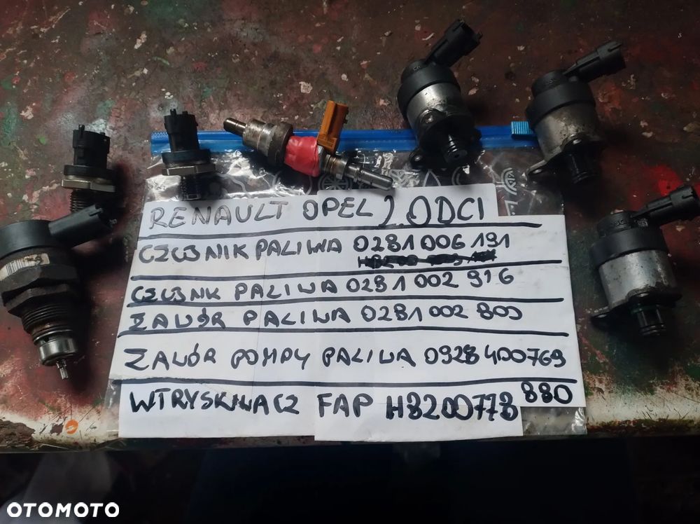 Renault OPEL 2,0DCI M9R czujnik paliwa 0281006191  0281002918 - 1
