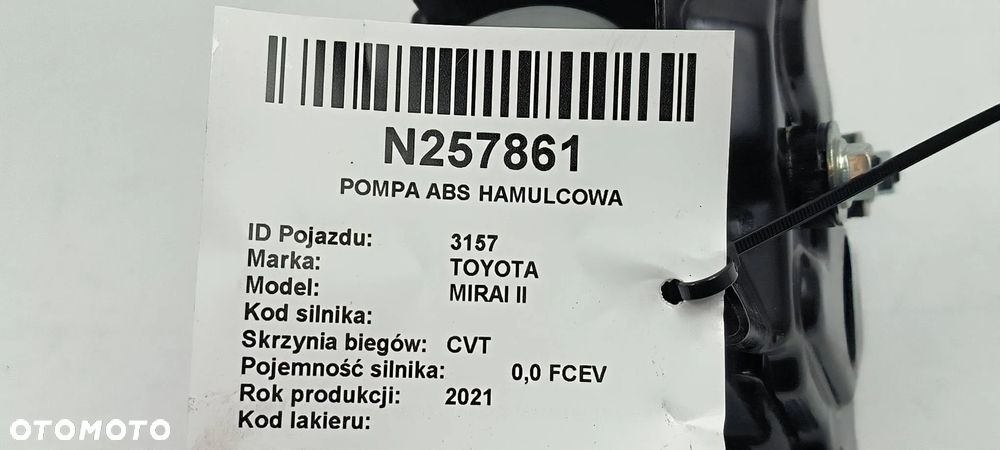 TOYOTA MIRAI II FCEV 2021 954162010 Pompa ABS - 7