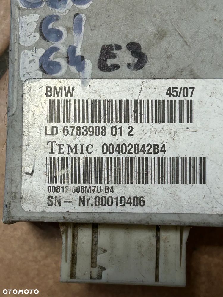 BMW E61 3.0 D 07R MODUŁ STEROWANIA LDM 6783908 - 4
