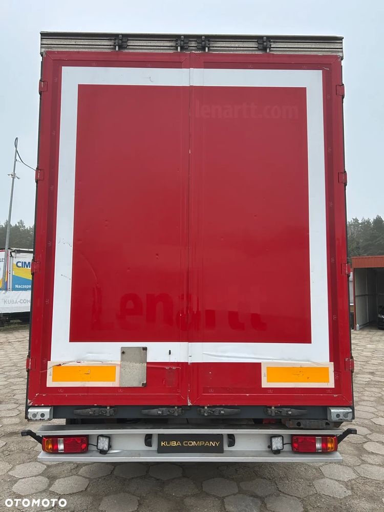 Berger FIRANKA MEGA 5170 KG BARDZO LEKKA / SAF OSIE / OŚ PODNOSZONA / 2019 ROK / BERGER ECOTRAIL LIGHT MEGA / OPONY R 19.5 / 2 KOŁA ZAPASOWE / DACH PODNOSZONY i REGULOWANY !! - 4