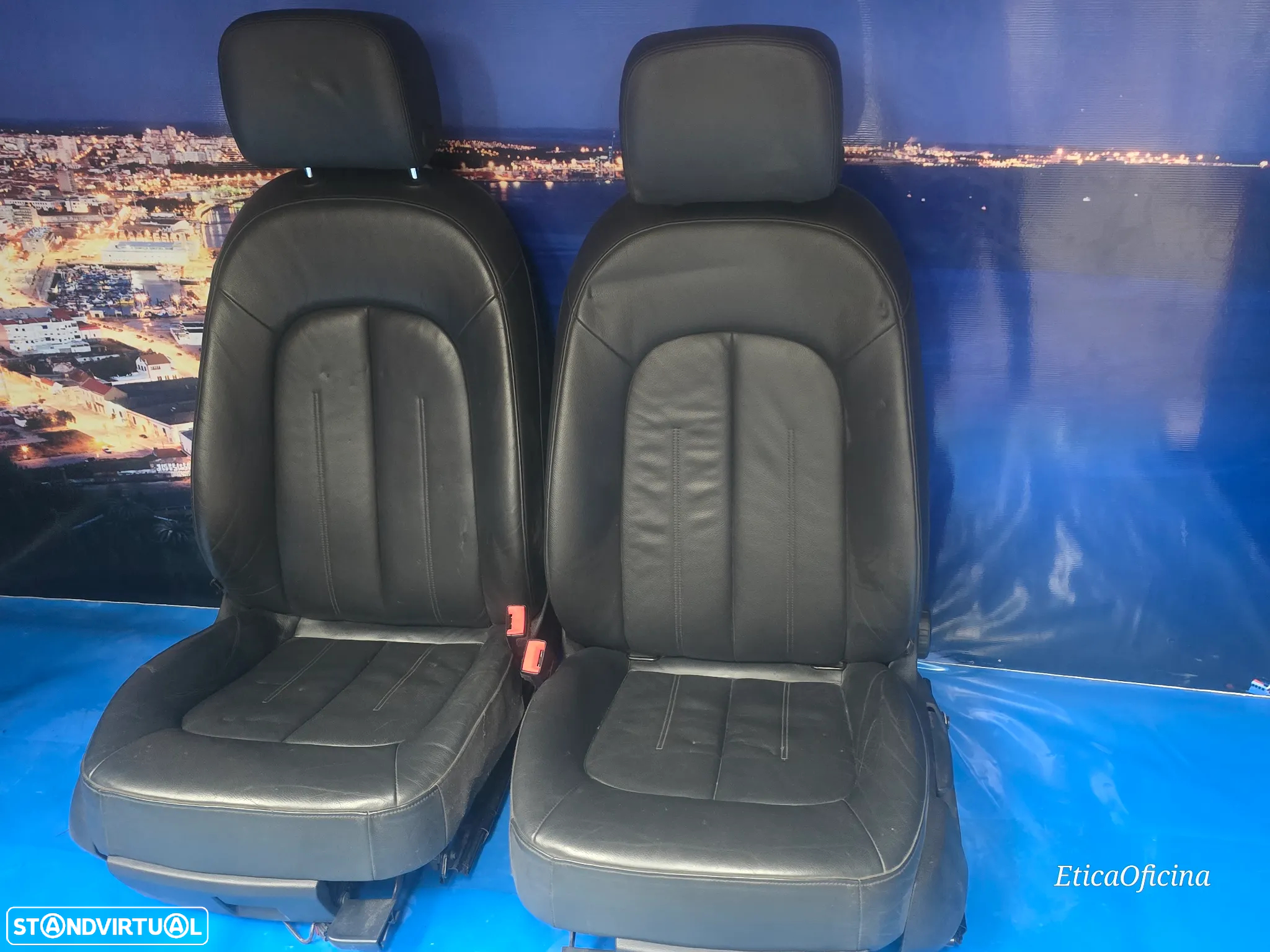 Bancos frente originais em Pel para audi a6 c7 4g 2011+ - 2