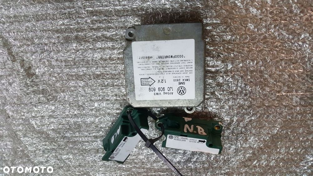 SENSOR CZUJNIKI AIRBAG KPL VW NEW BEETLE 1J0909609 - 1