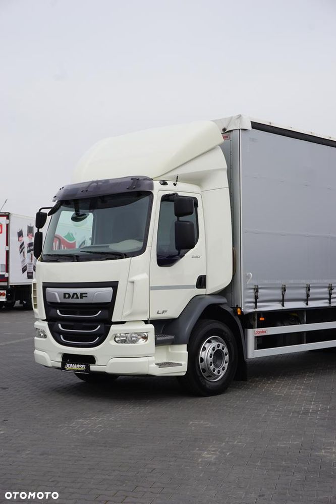 DAF / LF / 290 / E 6 / FIRANKA + WINDA / ŁAD. 9 970 KG / 19 PALET - 21