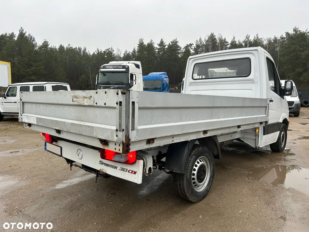 Mercedes-Benz SPRINTER 313 CDI / FAKTURA VAT 23% / SKRZYNIA 3.40 M / ROZSTAW OSI 3.70 M / 1 WŁAŚCICIEL / POLSKI SALON / DOSTĘPNE 4 SZTUKI !! - 3