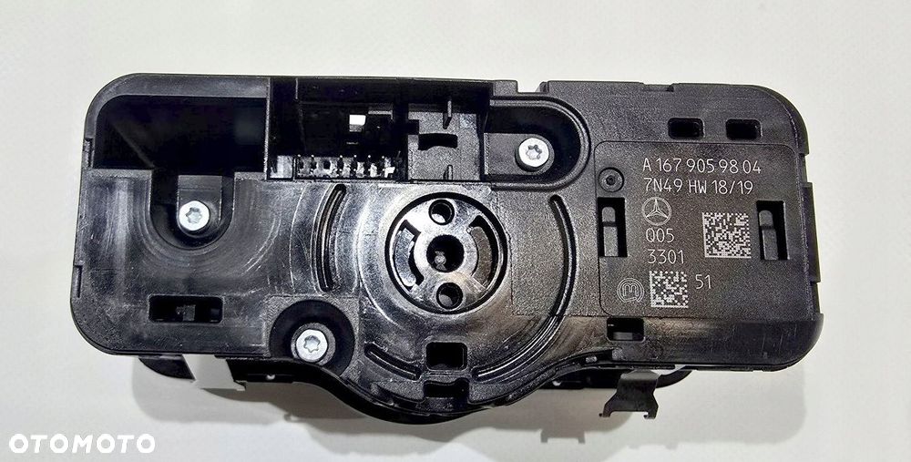 PRZEŁĄCZNIK WŁĄCZNIK ŚWIATEŁ MERCEDES GLE II W167 19r A1679059804 - 3