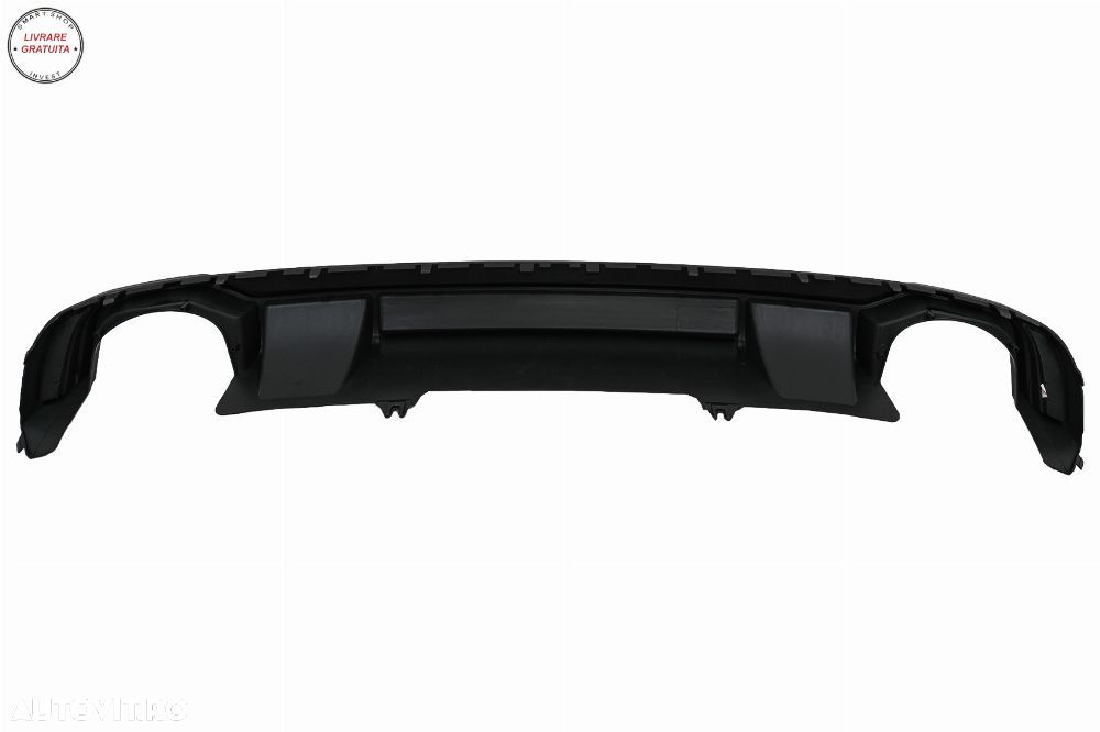 Difuzor Bara Spate Ornamente evacuare Audi A4 B9 8W Sedan Avant (2016-2018) pentru- livrare gratuita - 8