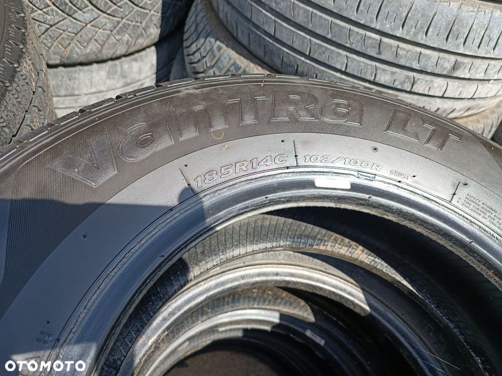 185/80R14 C 14C 185R14C 102/100R Opony letnie lato Hankook Vantra LT do Przyczepy Przyczepki BUSA Legnica ALU-RAD 8mm 185/80 - 4