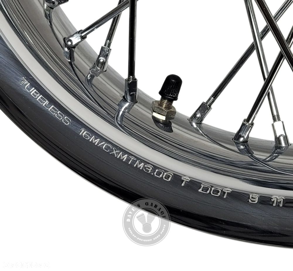 Felga przód 16x3.00 Harley Davidson Softail 43300041 - 8