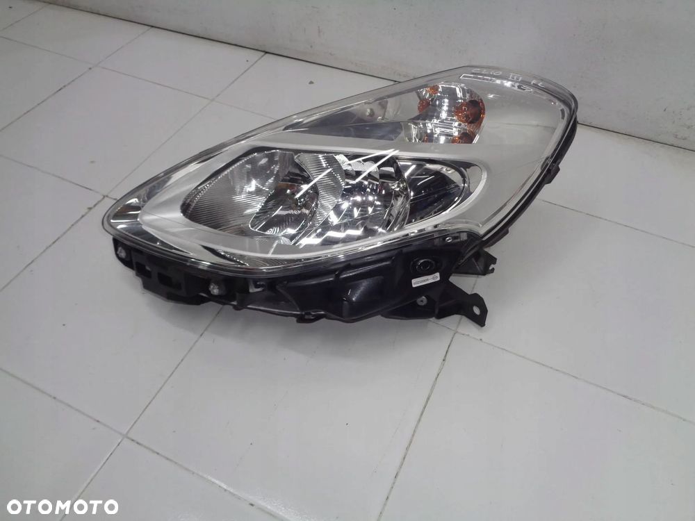 renault clio iii fl 09-12 lampa lewa lewy przód 8200892493 - 3