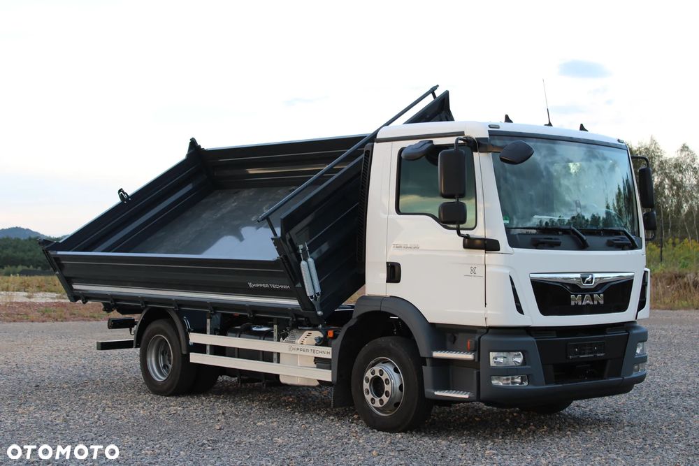 MAN TGM 15.290 Nowy 3-stronny WYWROT Kiper Wywrotka Blokada mostu Duża ładowność 8000 kg 15.250 18.290 Atego TGL Midlum TGS TGX Eurocargo - 16