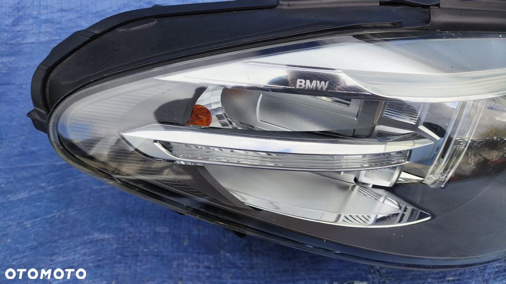 REFLEKTOR LAMPA XENON SKRĘTNY DYNAMIC LED LEWY PRAWY PRZÓD KOMPLETNY ŁADNY EUROPA BMW F10 F11 LCI LIFT - 8