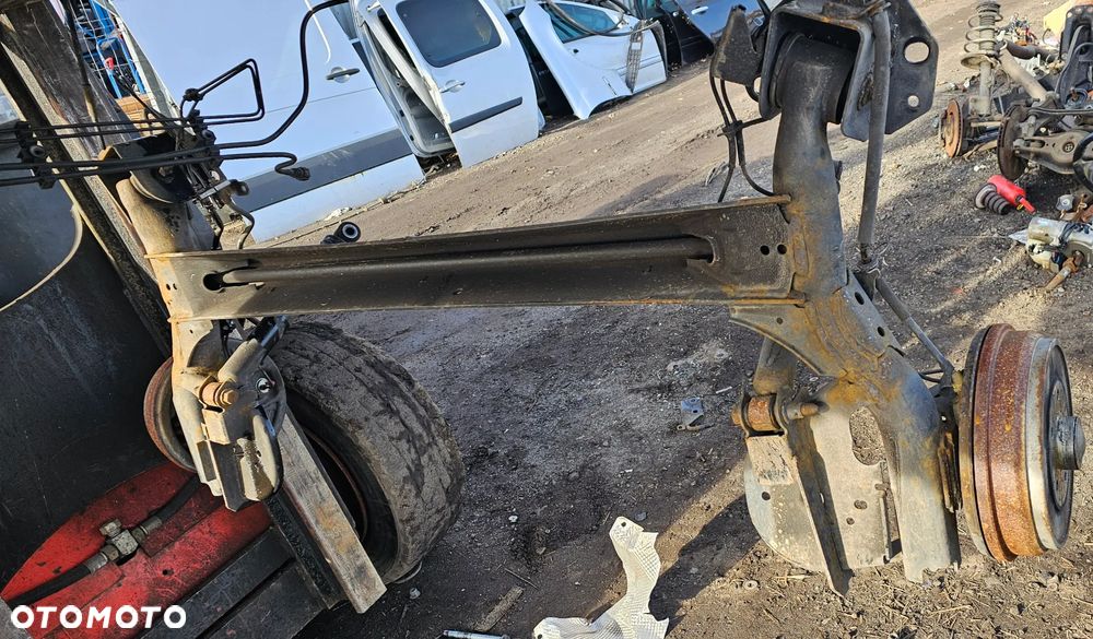 Oś tylna belka zawieszenia tył Renault Kangoo III Lift bębny - 5