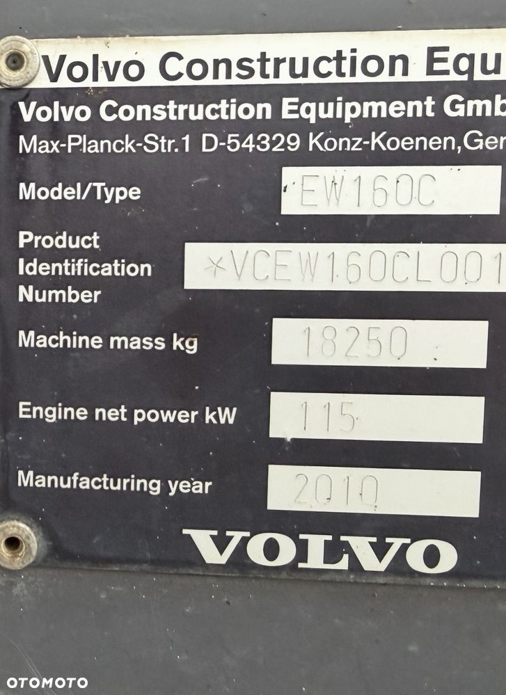 Volvo EW160C - 19