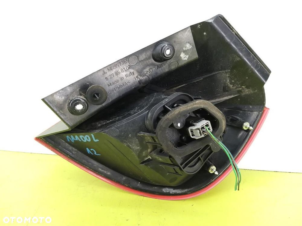 Lampa lewa tylna tył Mitsubishi Colt Z30 2004-2012 MR957365 ORYGINAŁ EUROPA - 4
