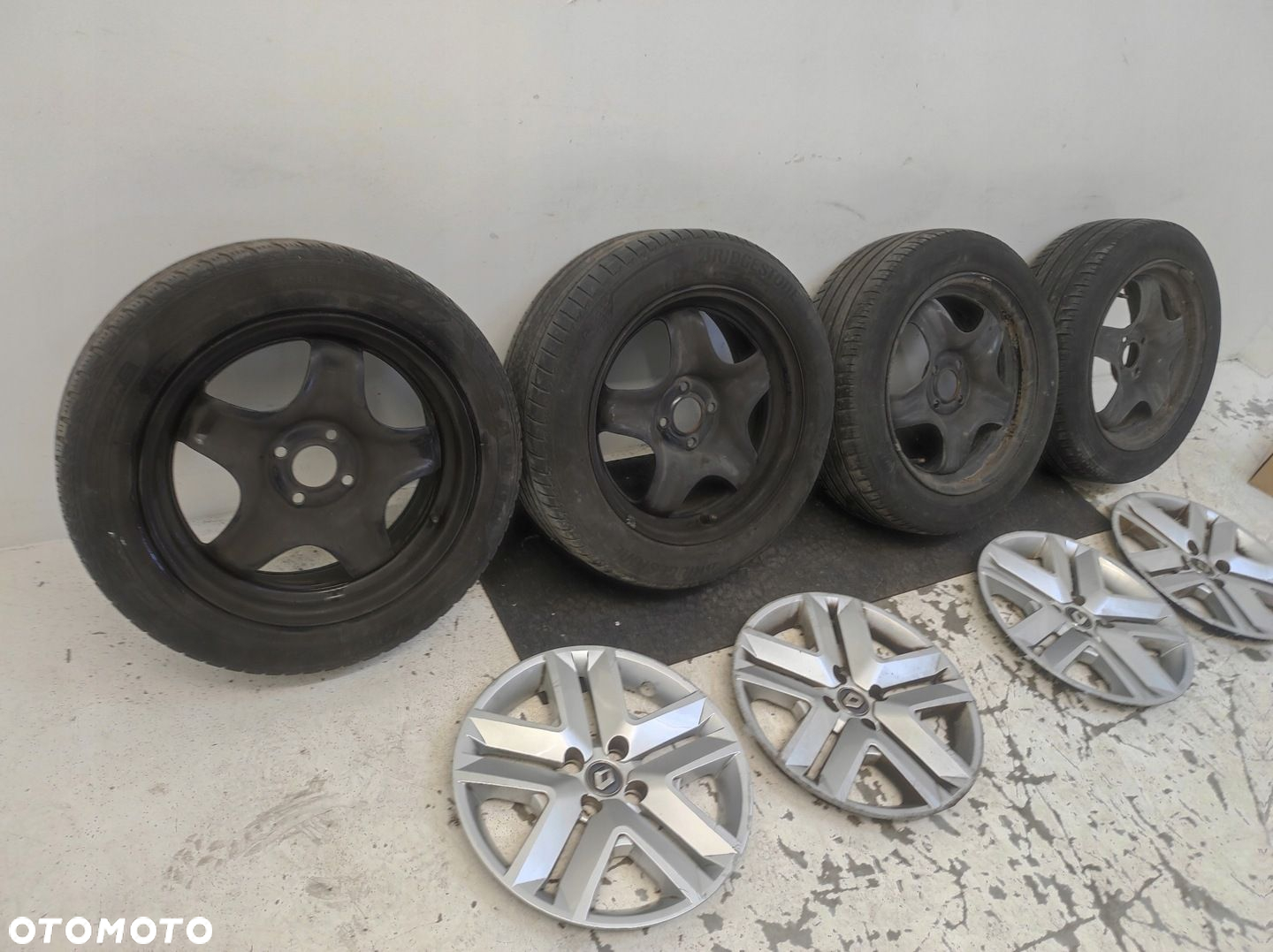 KOŁA LETNIE FELGI STALOWE KOŁPAKI RENAULT CLIO V 5 - 9