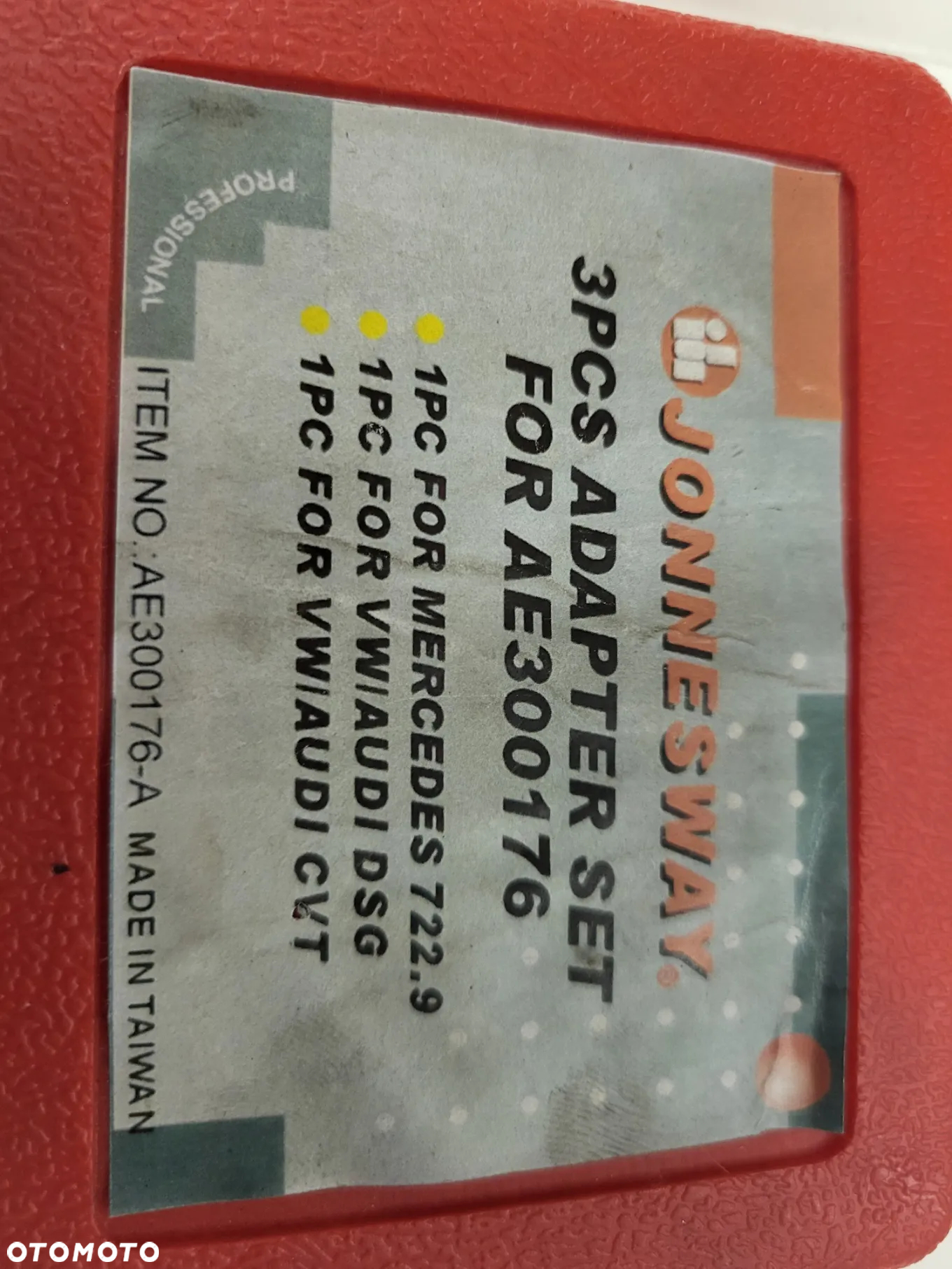 Zestaw adapterów do wlewu oleju skrzyni biegów dsg  napełniacza AE300176 - 3