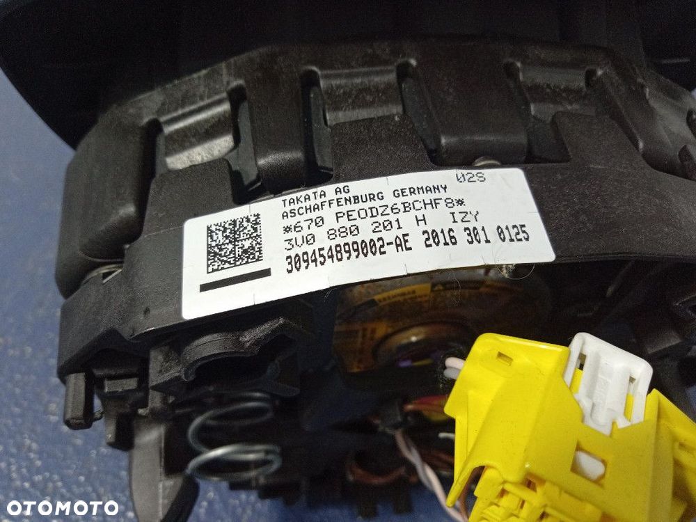 SUPERB III 15- DESKA KONSOLA PODUSZKI PASY SENSOR KPL EU 3V1857007 - 10