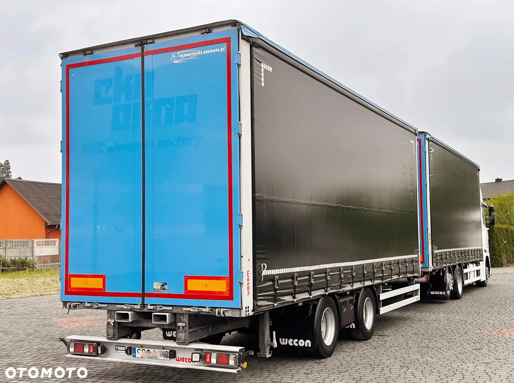 Scania R410 NEXT GEN 6X2 TANDEM ZESTAW WECON 7.7m - 7.7m - 16