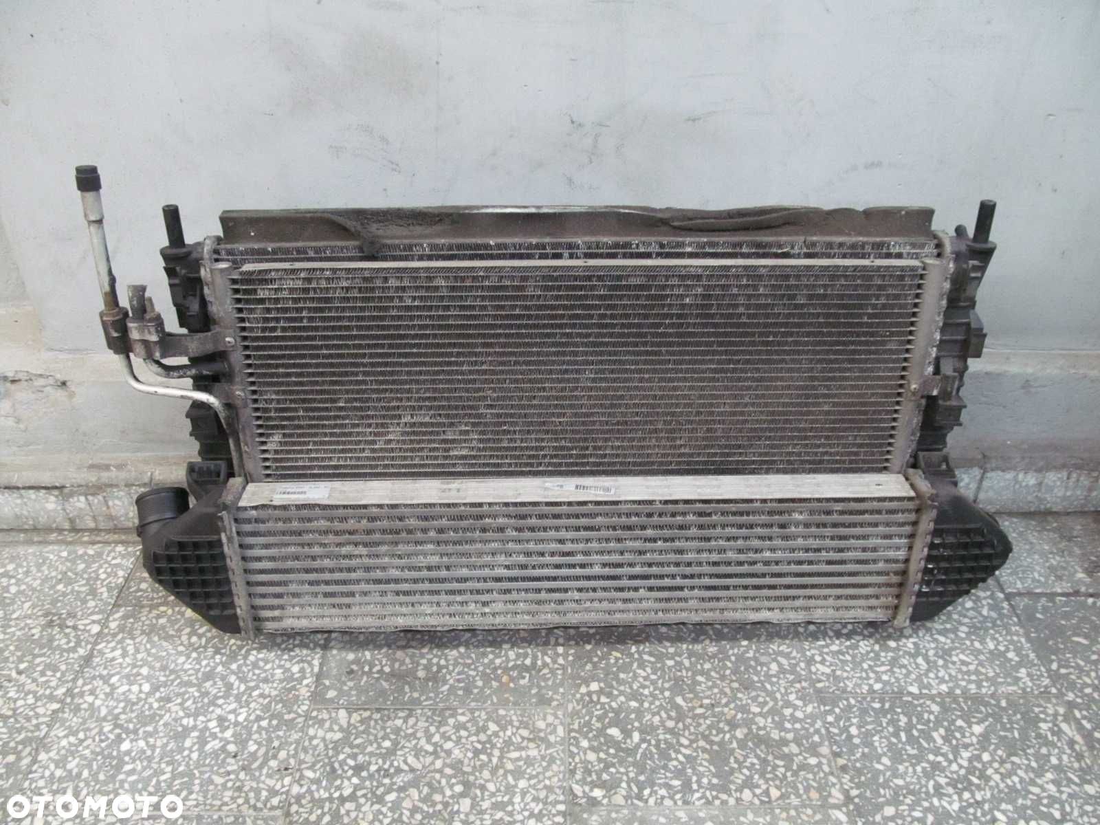 FORD FOCUS MK2 TDCI CHLODNICA WODY INTERCOOLER WENTYLATOR 8V61-9L440-AC 0130307130 1137328558 04-09 - 1