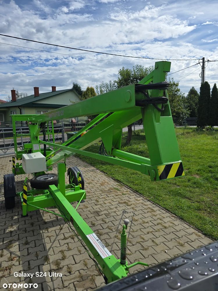 Nifty Niftylift 120 podnośnik koszowy na przyczepie 12 metrów elektryczny oryginalny//Świetnie Utrzymany//Garażowany // Pracował w placówce medycznej // Nie zużyty// Cherry picker// Boom lift// Access platform// Zwyżka// Platforma robocza// podest ruchomy// - 24