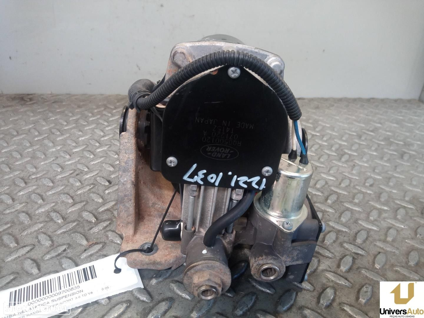 BOMBA SUSPENSÃO LAND ROVER RANGE ROVER SPORT 2008 -RQG500120 - 2