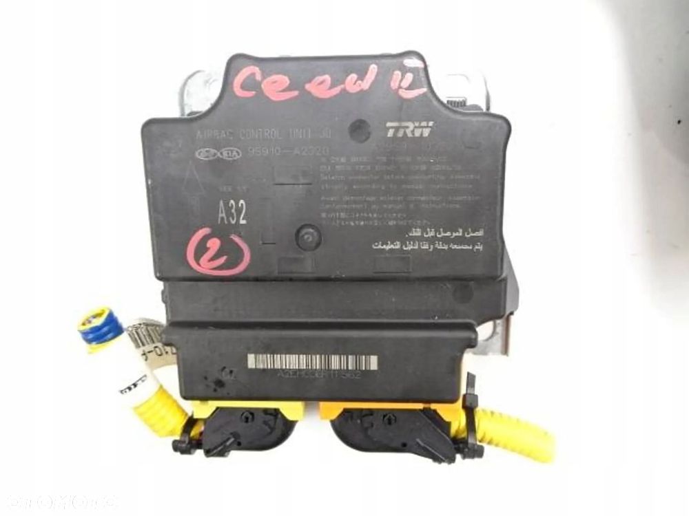 poduszki pasy airbag kpl. kia ceed ii 12-15 r. - 9