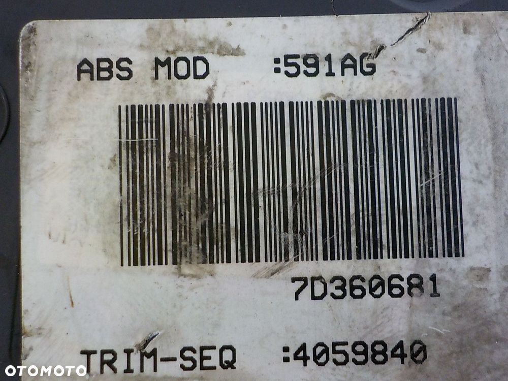 JEEP PATRIOT POMPA ABS MK BNBR P05105591AG 591AG - 7