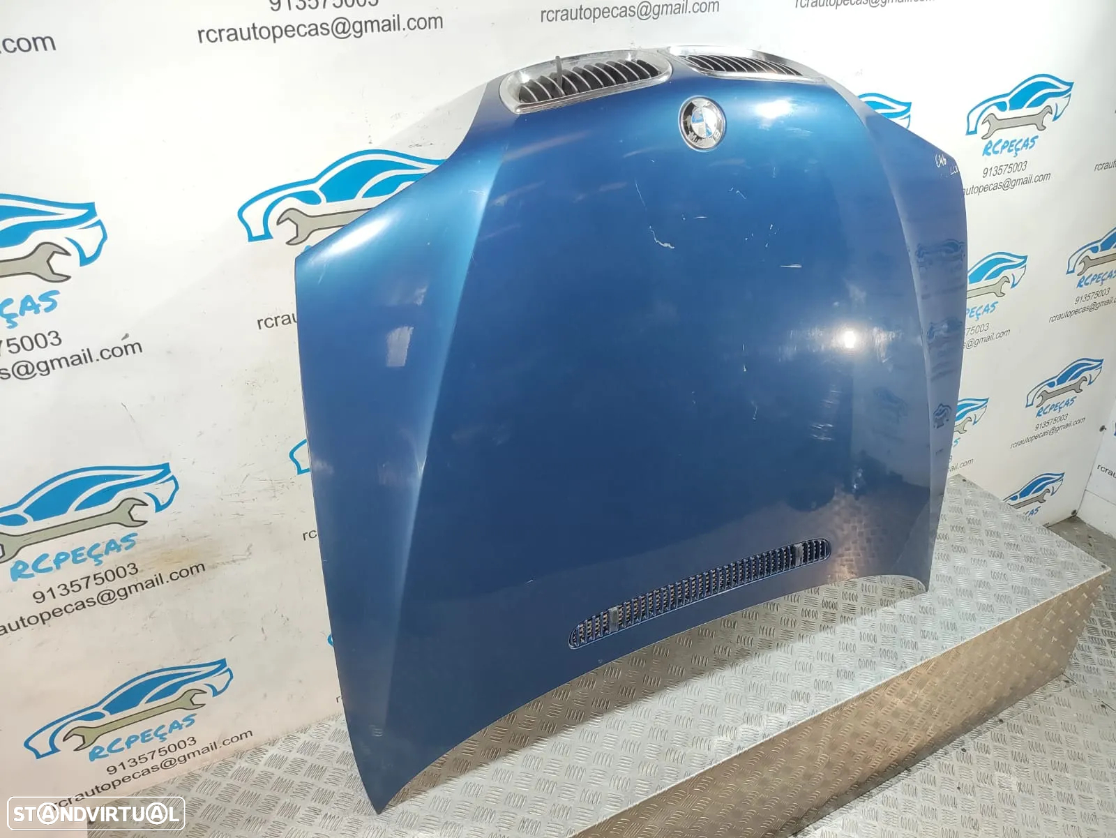 Capot BMW Serie 3 E46 LCI Sedan Carro 2001 a 2005 - 7