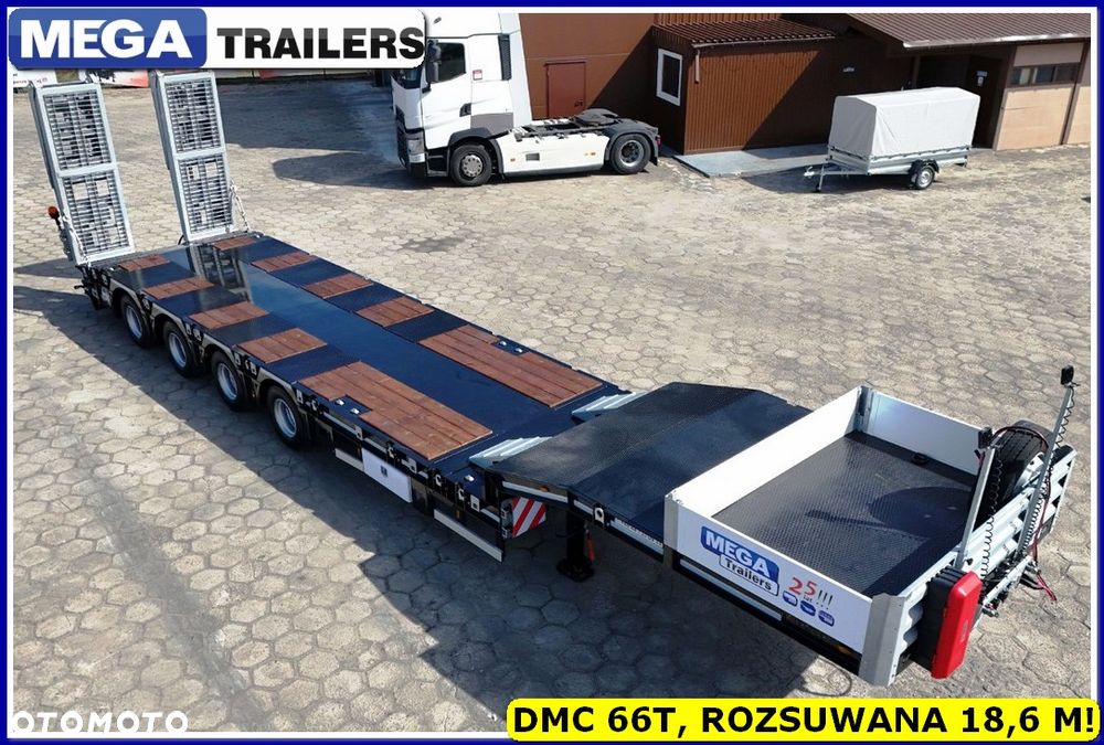 Inny Niska podłoga DMC 66,0 TON, ROZCIĄGANA 18,60 M - pod KONTENERY !!! - 35