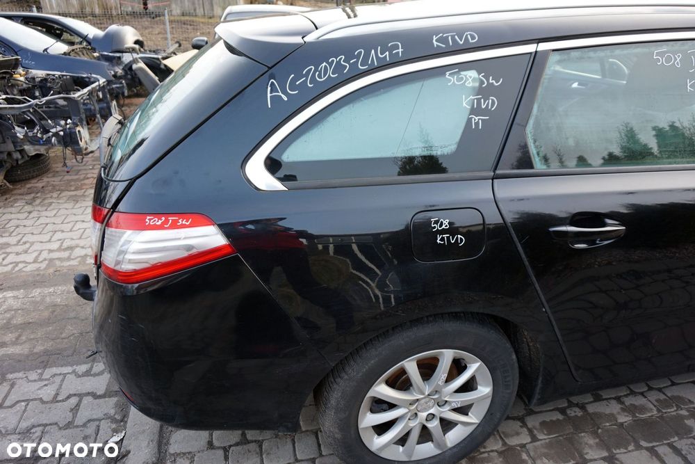 ĆWIARTKA BŁOTNIK TYLNY PRAWY 508 I SW KOMBI KTVD 8525YL 8533GG PEUGEOT 2010-2018 - 1
