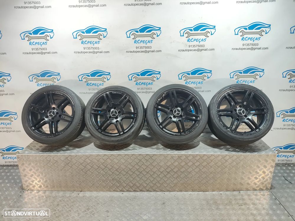 Jantes 17" Mercedes Benz AMG - 7,5J | 8,5J | ET47 | ET58 - 5x112 - A2044014502 | A2044014602 - Class C | E | A | Originais | W204 | 17 Polegadas | Jante | Original | Furação 5 x 112 - 8