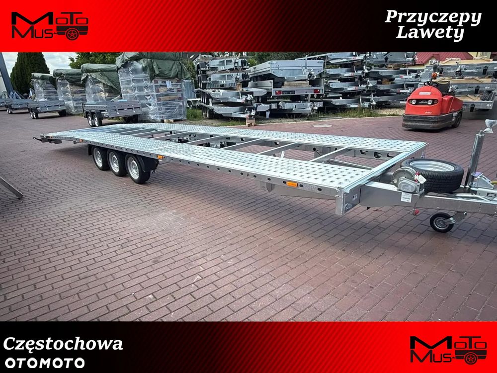 Martz Laweta Martz GT PLUS 850/3 3,5T 850x215m 3 osie dwa auta 2 auta VDI - 1