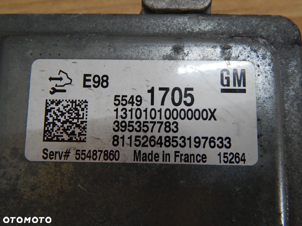 Zestaw startowy sterownik stacyjka 1.6 cdti  Opel MOKKA I A zafira astra corsa meriva Trax 12-18  Łuków części - 16