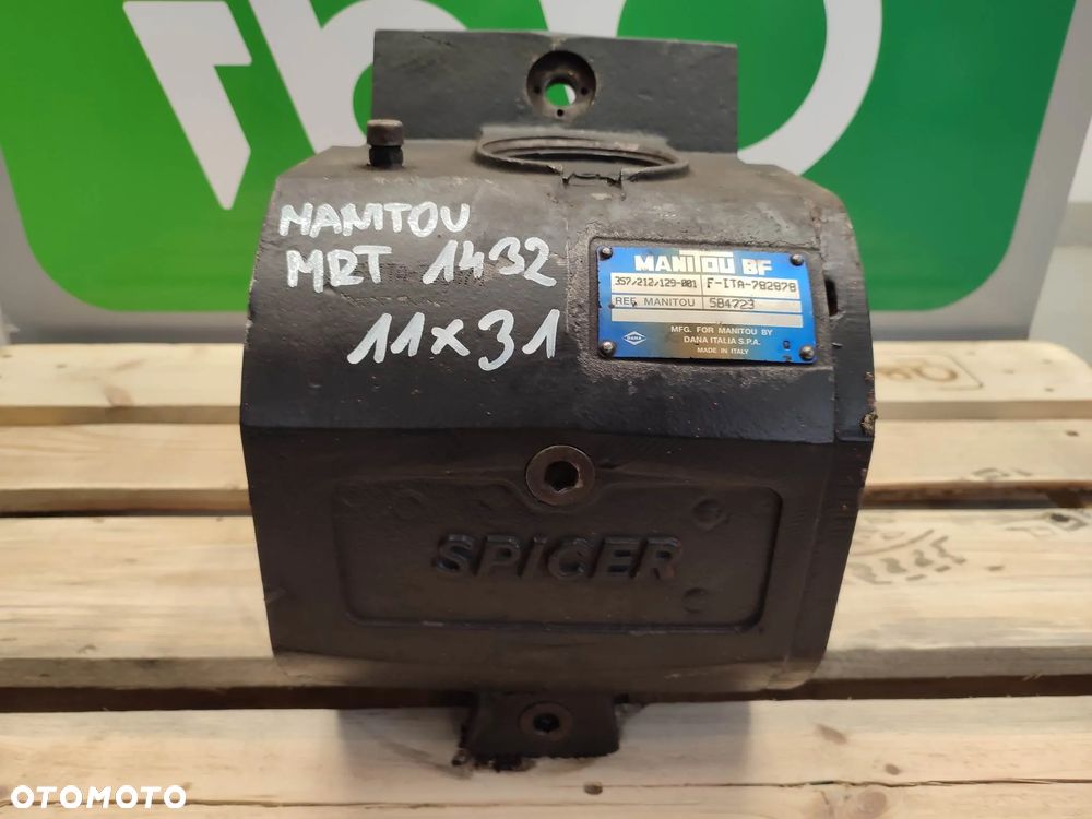 Atak mostu Manitou MRT 1432 (11x31)(Spicer F-ITA-782878) - 2