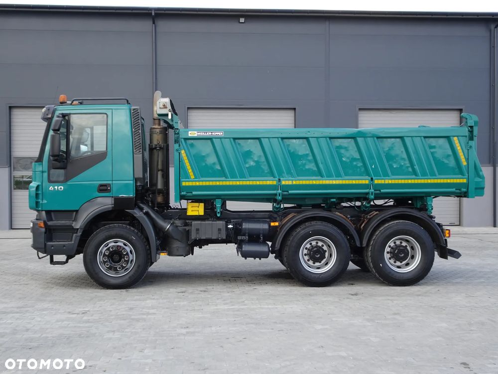 Iveco Iveco Trakker 6x4 Kipper Meiller Hydroburta stan idealny - 3