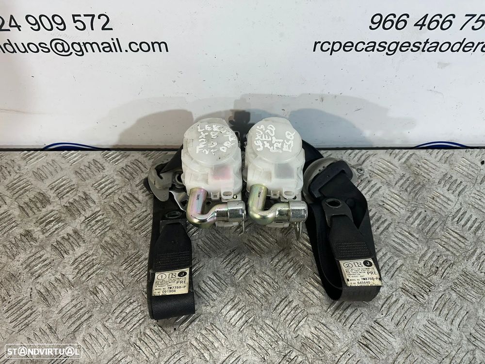 .Cinto De Segurança Frente Frontais Original Lexus XE20 2005 - 2013 - 2