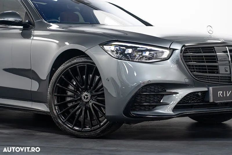 Jante Roti Mercedes 20 R20 Model spitat Negru R20 W222 W221 W212 W204 W205 CLS W212 W222 W213 GLE GLC W223 W214 - 8