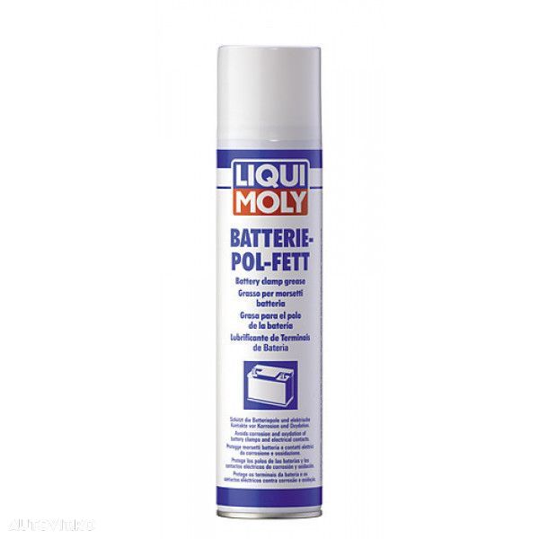 Vaselina spray Liqui Moly pentru polii de baterie, 300 ml - 1