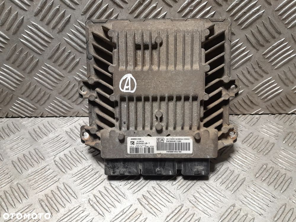 JUMPY SCUDO EXPERT KOMPUTER STEROWNIK 9661642180 5WS40614BT 9664611280 - 2