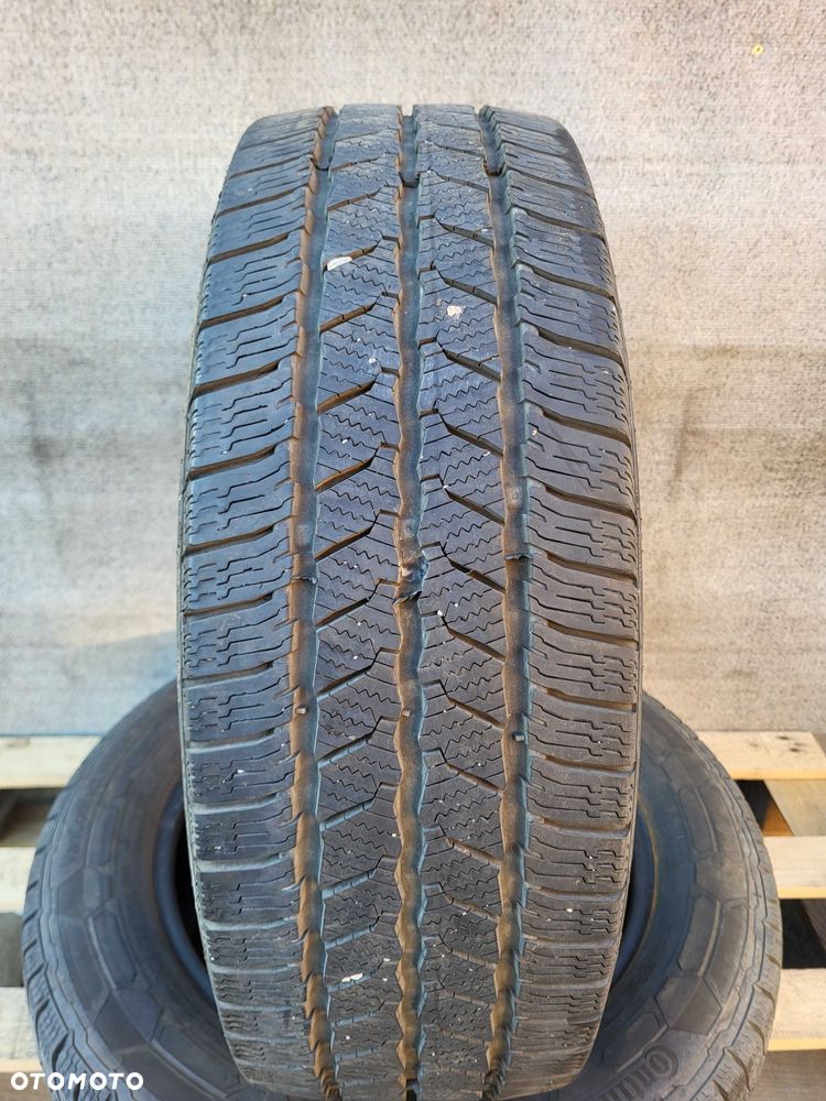 [Z202] 2x R17C 215/60 Continental 215/60/17C  7mm Opony zimowe