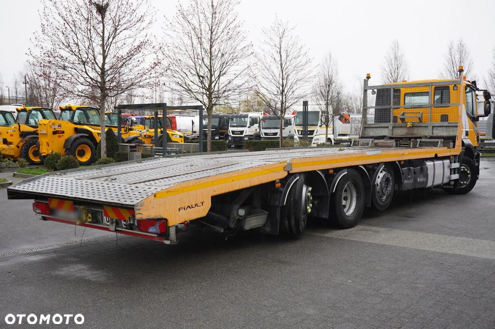 Iveco Stralis 420 8x2 / Zabudowa laweta Fiault / 2 osie skrętne / 17,6 t ładowności - 6