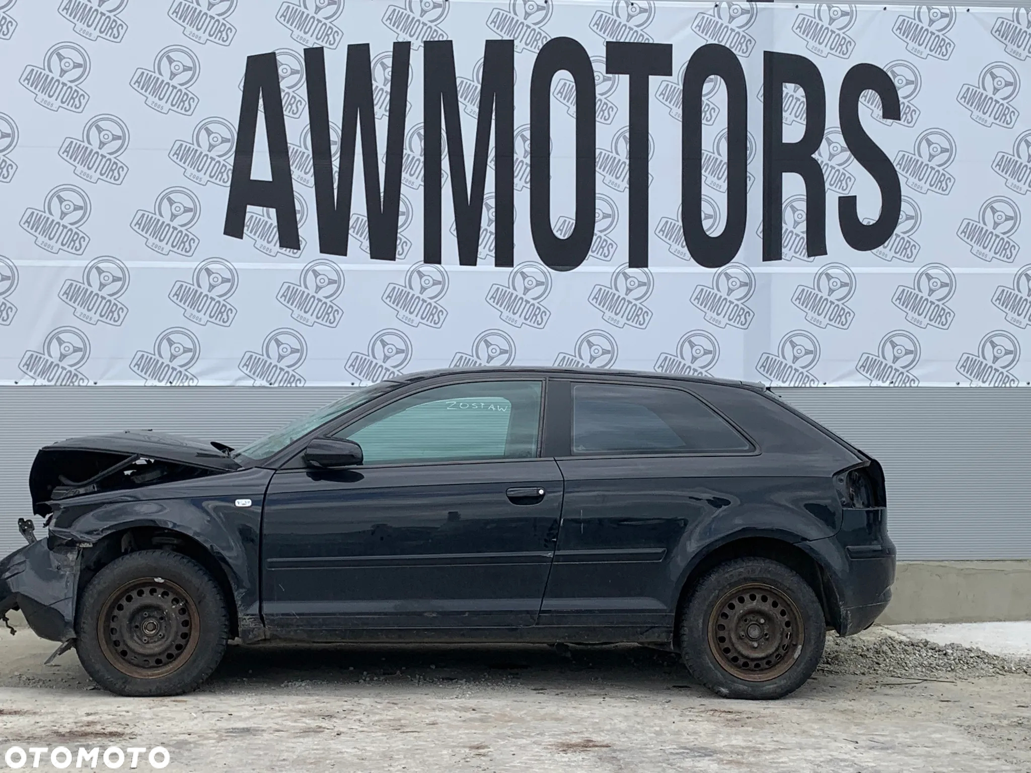 AUDI A3 2004 *SAMOCHÓD NA CZĘŚCI* 1068 MASKA LAMPA DRZWI LUSTERKO ZDERZAK GRILL BŁOTNIK KLAPA BELKA PRAWE LEWE PRZÓD TYŁ - 3
