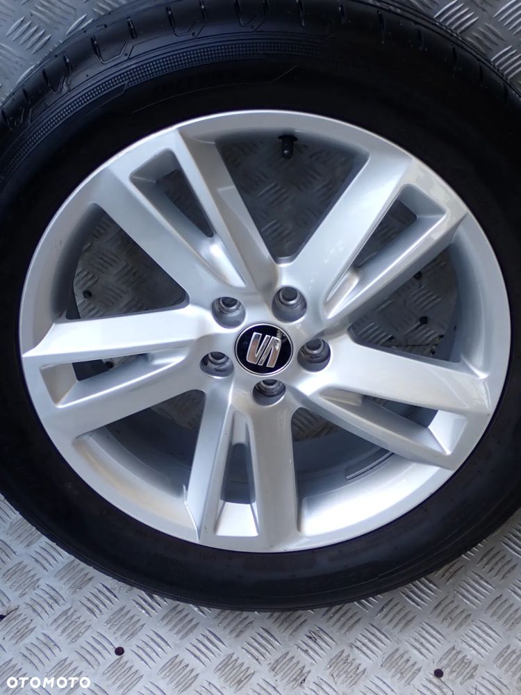 KOŁA FELGI ALUMINIOWE SEAT ARONA  6,5JX17  ET 48  5X100  6F9601025E Z OPONAMI LATO HANKOOK  205/55/17 - 4