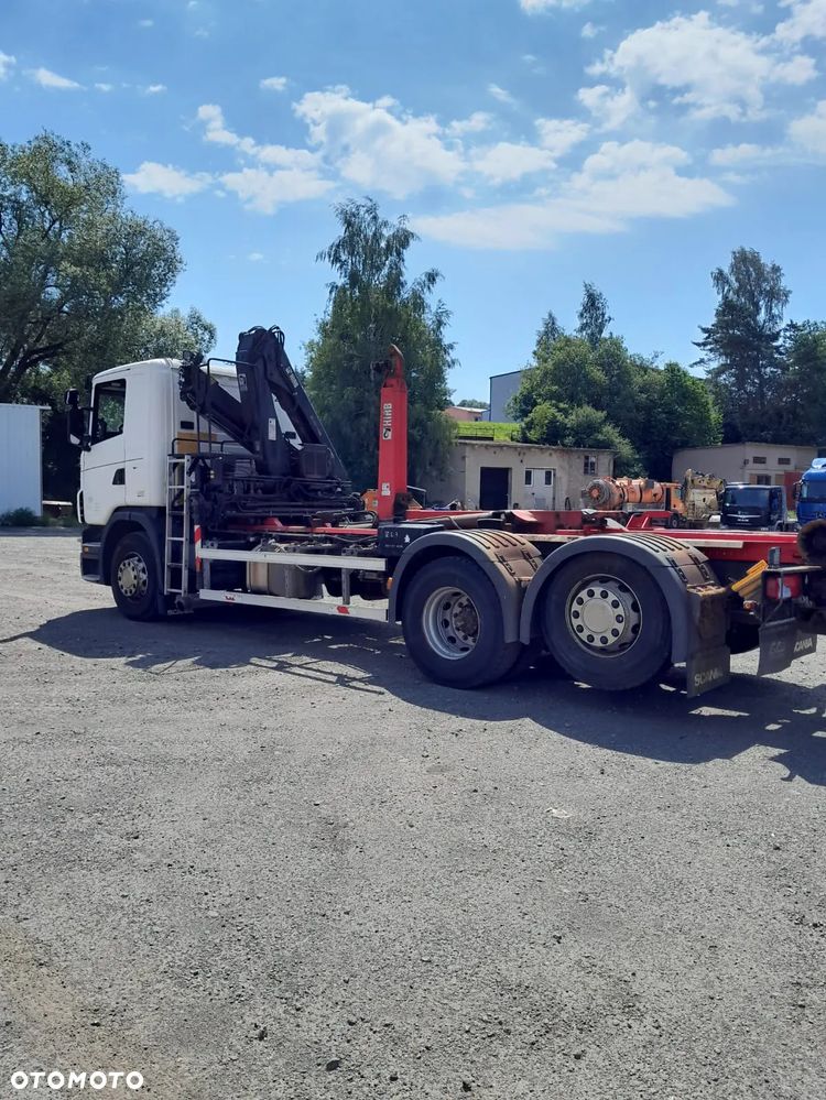 Scania G 440 6x2 HAK HAKOWIEC + HDS dzwig żuraw HIAB / RADIO + 5/6 funkcja - 16