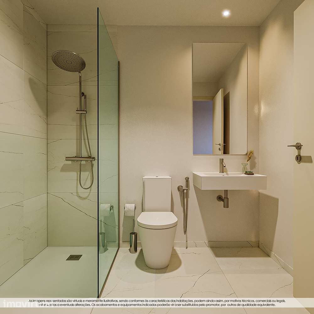 Apartamento T1 c/ lugar de garagem no Porto - Grande imagem: 5/49