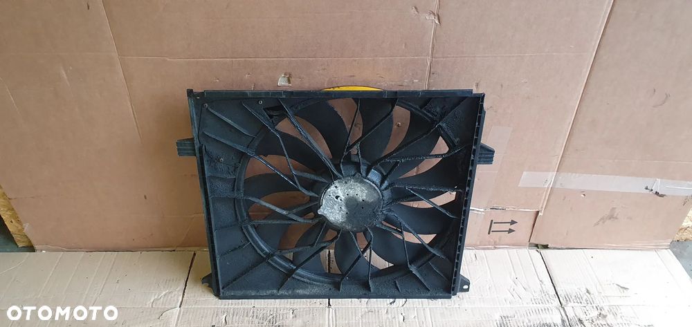 Wentylator chłodnicy wiatrak Mercedes ML W163 4.0 CDI A1635000293 - 6