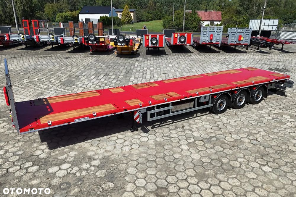 Inny PLATFORMA rozciągana pod standard siodło TELEMEGA 13.600mm + 7.500mm rozciągu, ADR EX3, kontenery, konstrukcje, maszyny - 15