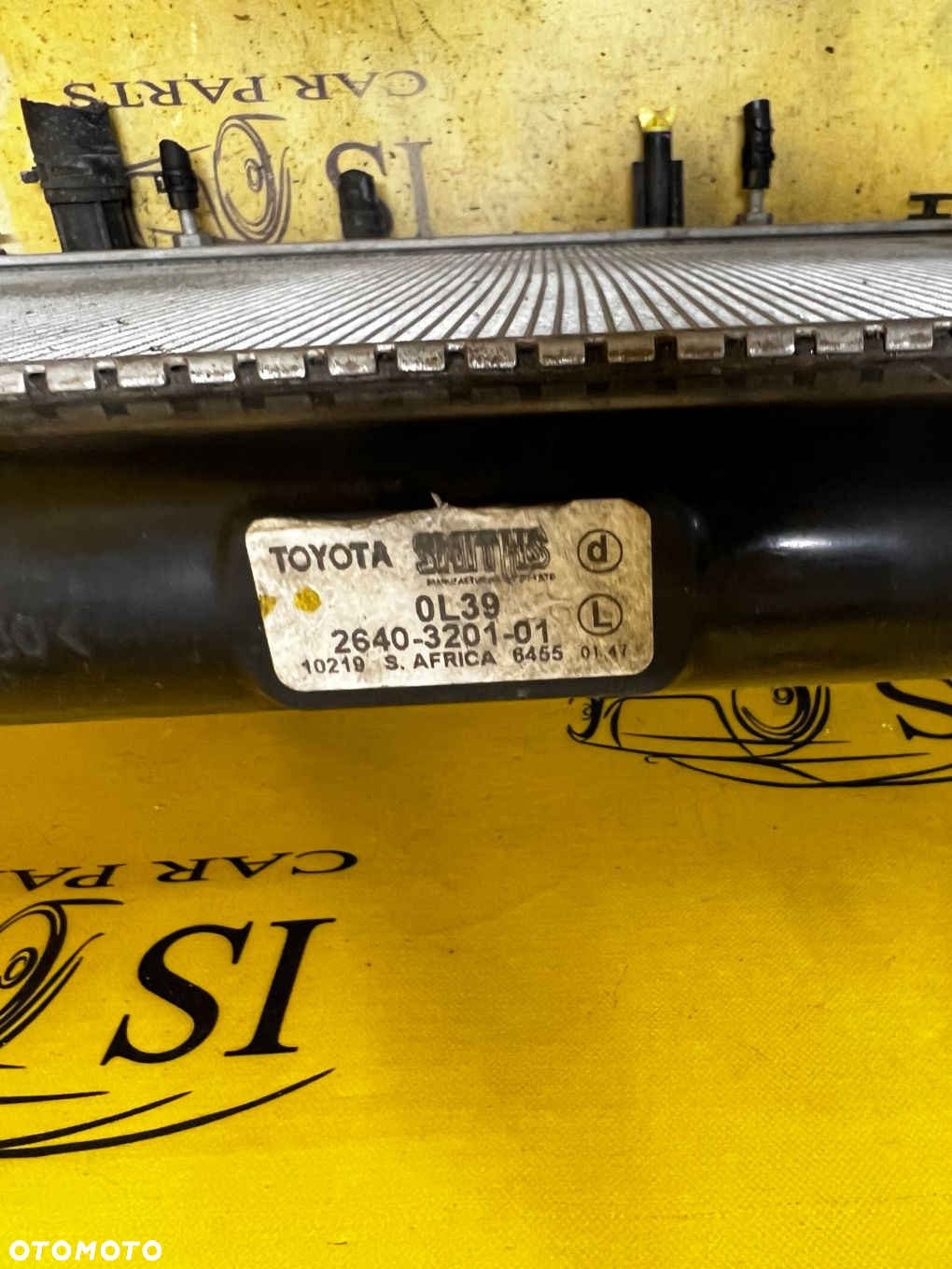 KOMPLET CHŁODNICE CHŁODNICA WODY KLIMATYZACJI TOYOTA HILUX VIII 8 2.4D D4D - 7