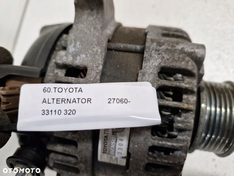 TOYOTA YARIS 3 III AURIS II TREZIA VERSO S 1.4 D D4D ALTERNATOR 27060-33110 - 4