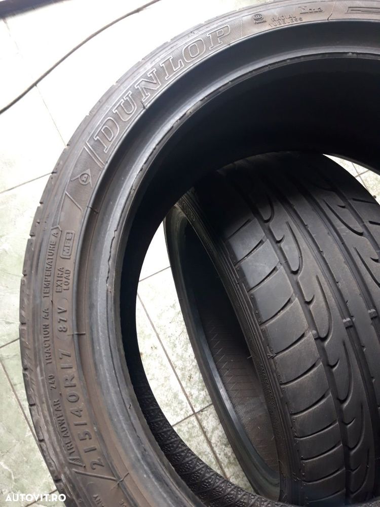 4 anvelope 215/40/17 - Dunlop - 6